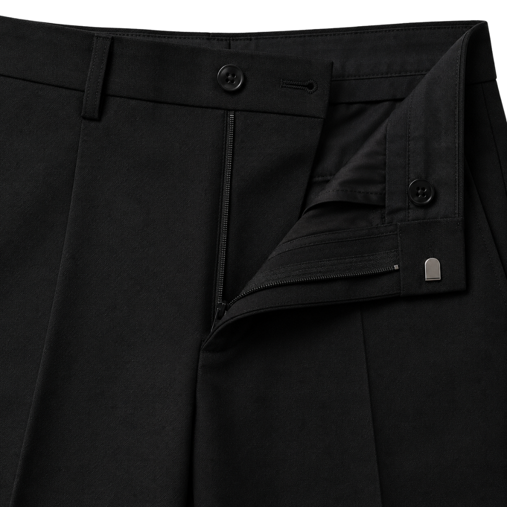 Tailored Dress Trousers – Black | Gondi Caboni