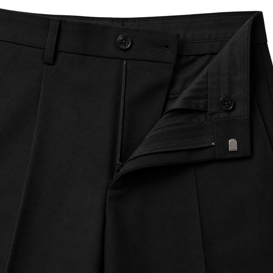 Tailored Dress Trousers – Black | Gondi Caboni