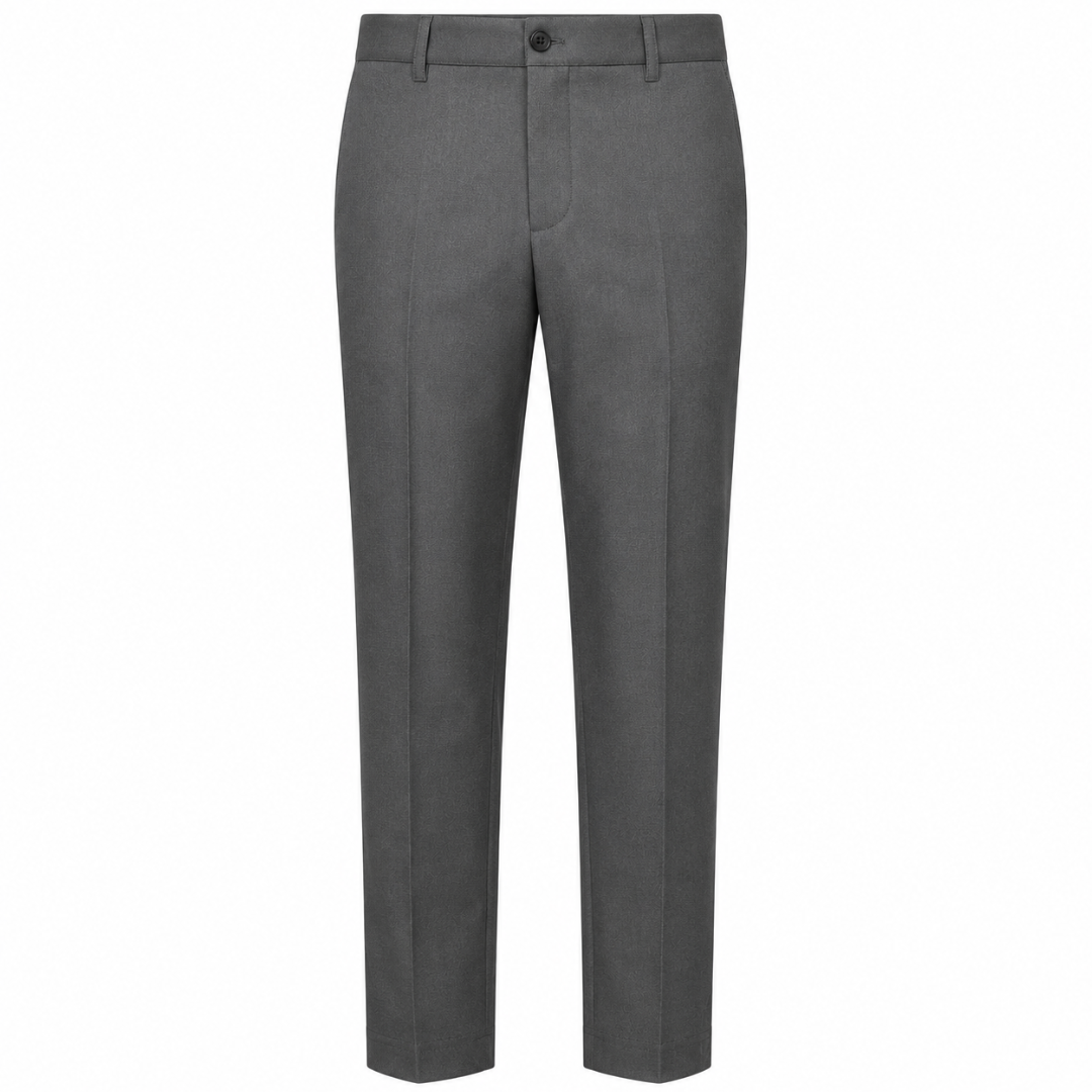 Tailored Dress Trousers – Charcoal Grey | Gondi Caboni