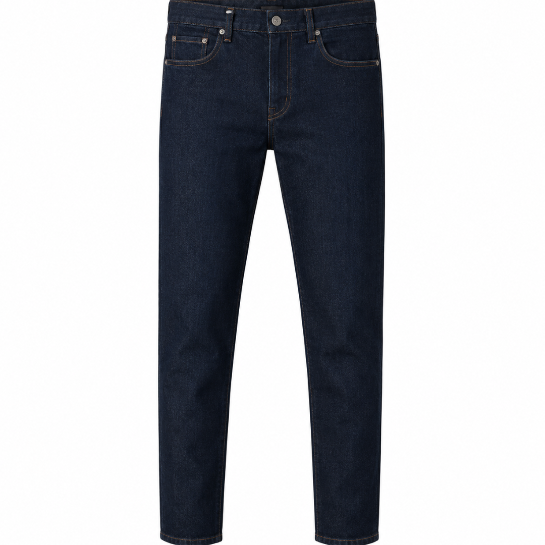 Premium Slim Fit Jeans – Dark Indigo | Gondi Caboni