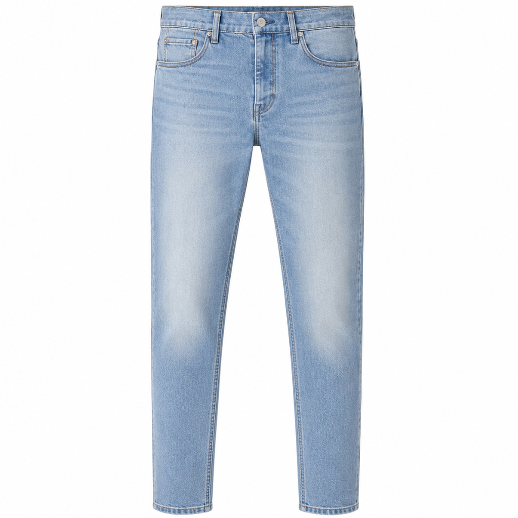 Premium Slim Fit Jeans – Light Blue Wash | Gondi Caboni