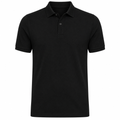 Premium Piqué Polo Shirt – Black | Gondi Caboni